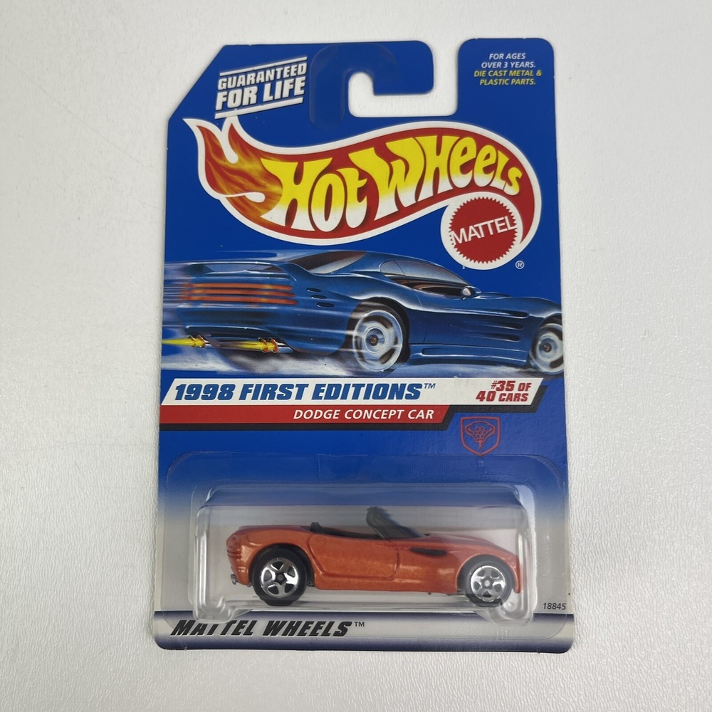 1998 Hot Wheels First Editions Dodge Concept Car 35 Of 40 Collectors 672